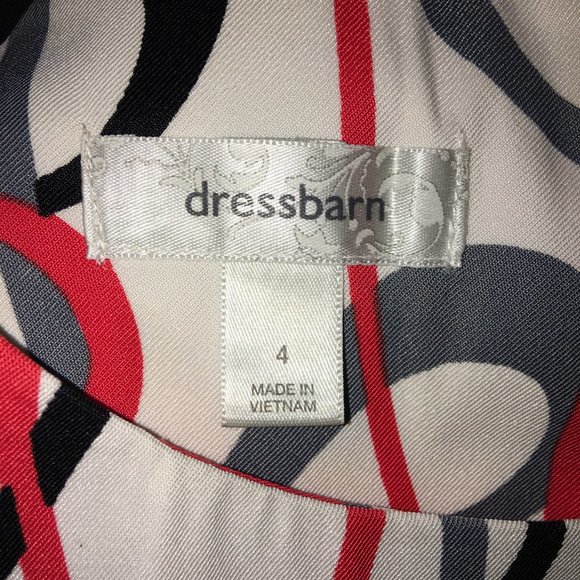 Dress Barn Fun Summer Dress - Size 4 - Picture 5 of 5